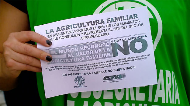 Los despidos en Agricultura Familiar se sienten en territorio, aunque al gobierno le cueste creerlo