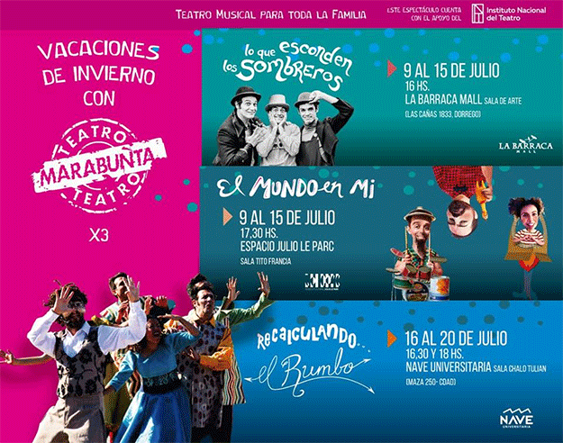 Vacaciones de invierno con Marabunta Teatro