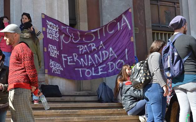 En alerta ante la posible libertad para el femicida de Fernanda Toledo