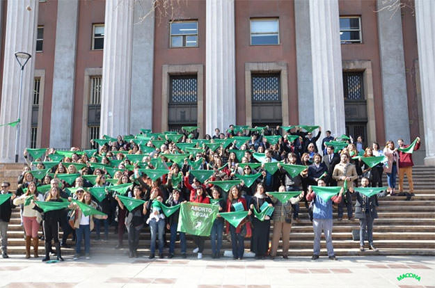 Pañuelazo jurídico en Mendoza