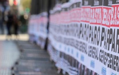 Por fin paro y movilización desde el 25