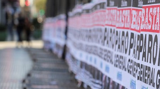 Por fin paro y movilización desde el 25