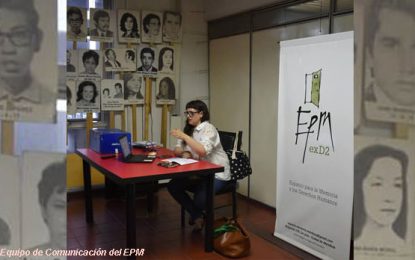 Recuperar la memoria “para que nada siga como está”