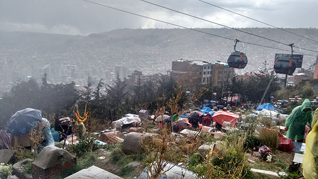 La lluvia, la muerte, la vida