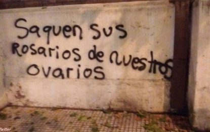 El fundamentalismo religioso frente al avance de la Ola Verde