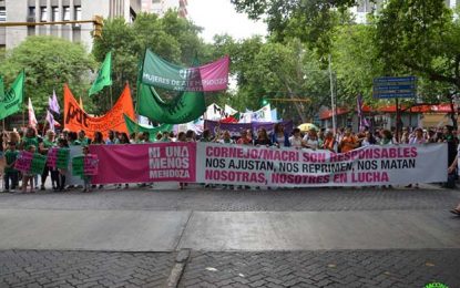 25N: “Nos ajustan, nos reprimen, nos matan”