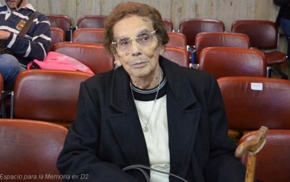¡Hasta la Victoria Siempre María Angélica!