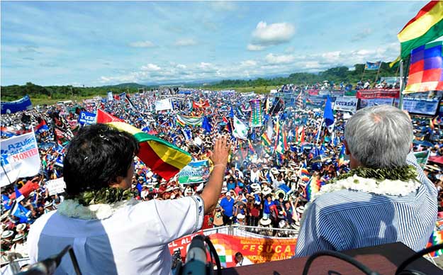 Evo es más pueblo que nunca