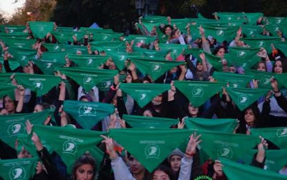 La marea verde inundó la plaza