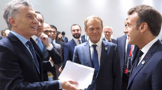 Acuerdo: cueros, lanas, vinos, manzanas por chucherías