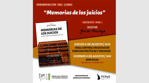 Presentación del libro “Memorias de los juicios por delitos de lesa humanidad