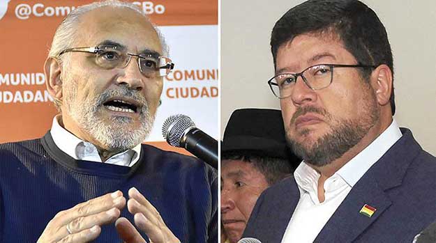 Mesa y Doria Medina reeditan el mercadeo de las alianzas políticas en Bolivia