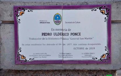 Memoria en la Biblioteca Pública General San Martín
