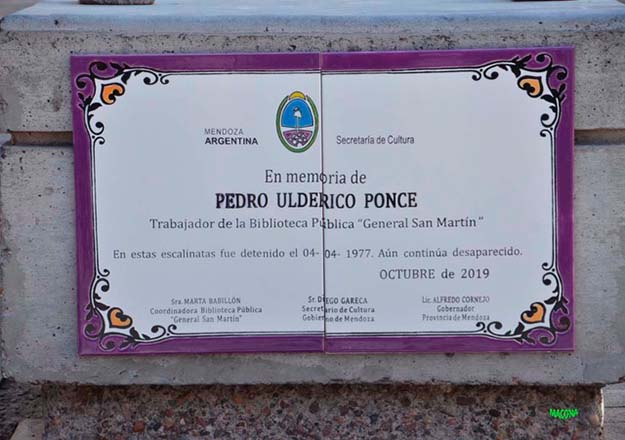 Memoria en la Biblioteca Pública General San Martín