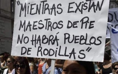Organismos de DDHH presentaron un amicus curiae por docentes imputados por una protesta legítima