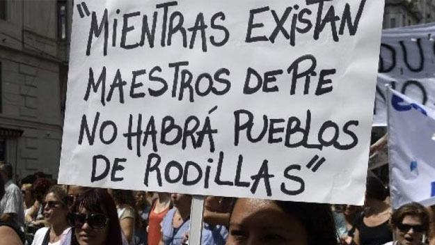 Organismos de DDHH presentaron un amicus curiae por docentes imputados por una protesta legítima
