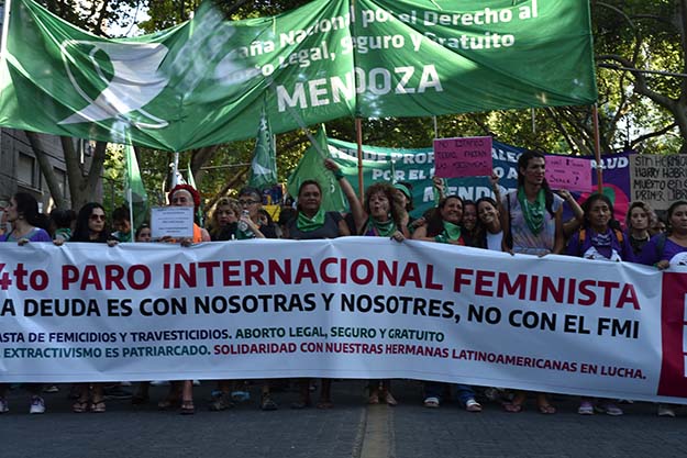 8M en Mendoza: Fotogalería