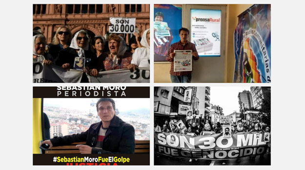 Lxs 30.000 y el Seba Moro: PRESENTES!