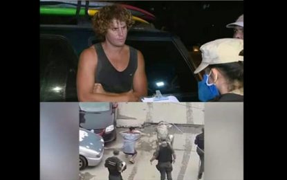 Cuarentena y policía