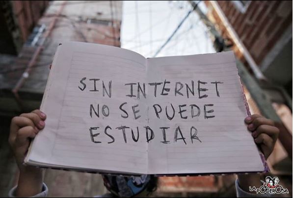 La Poderosa lanzó una campaña solidaria para alcanzar la conectividad en todos los barrios