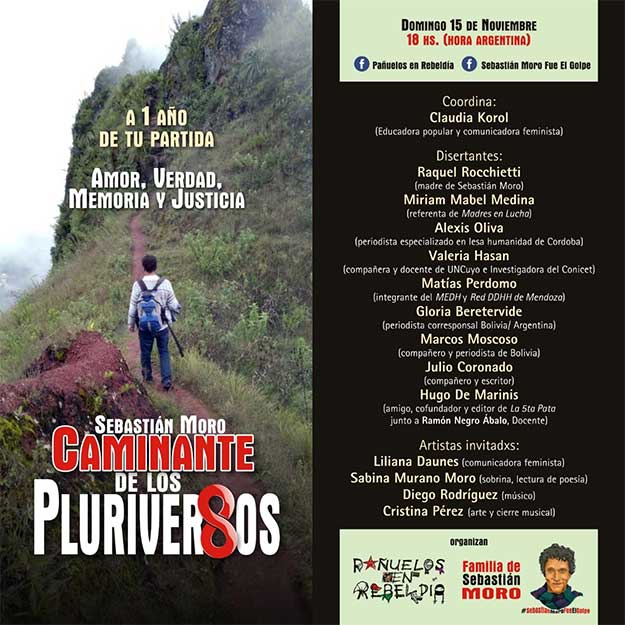 Homenaje a Sebastián Moro