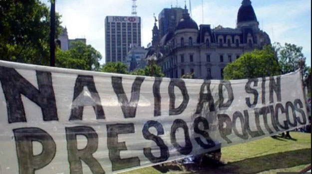 «Una Navidad sin presos/as políticos/as»