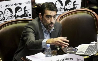 Rodolfo Tailhade: “de 2016 a 2019 hubo un Estado mafioso”