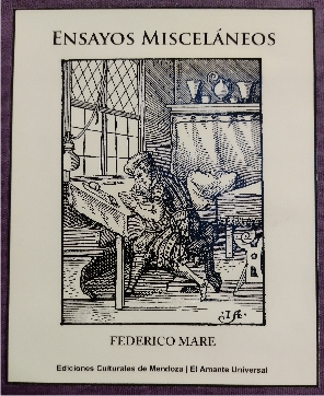 Federico Mare presenta «Ensayos misceláneos» en la feria del libro