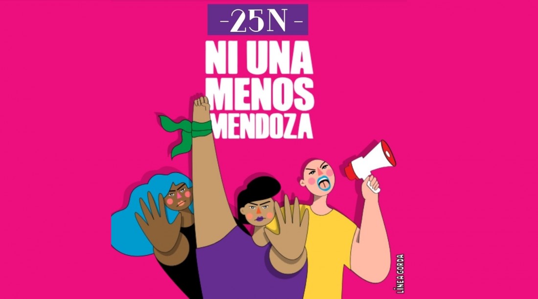 Hoy Mendoza marcha en la Convocatoria 25N Niunamenos